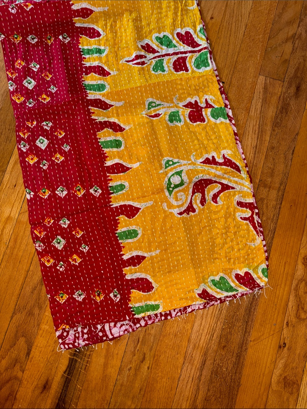 Kantha Scarf #8 100% Cotton